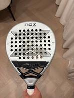 NOX AT10 Genius 18K 2024 Padelracket, Sport en Fitness, Padel, Ophalen of Verzenden, Gebruikt, Padelracket