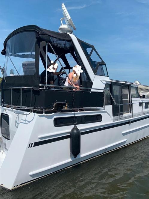 Jacht, Watersport en Boten, Motorboten en Motorjachten, Zo goed als nieuw, Staal, Diesel, 50 pk of meer, Ophalen