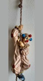 Vintage Hangende Clown Jun Asilo gesigneerd, Antiek en Kunst, Ophalen of Verzenden