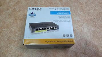 Netgear PoE Gigabit switch 8 poort ( 4x PoE ) GS108PEv3 beschikbaar voor biedingen