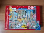 Puzzel New York 1000 Ravensburger, Ophalen of Verzenden, 500 t/m 1500 stukjes, Zo goed als nieuw, Legpuzzel