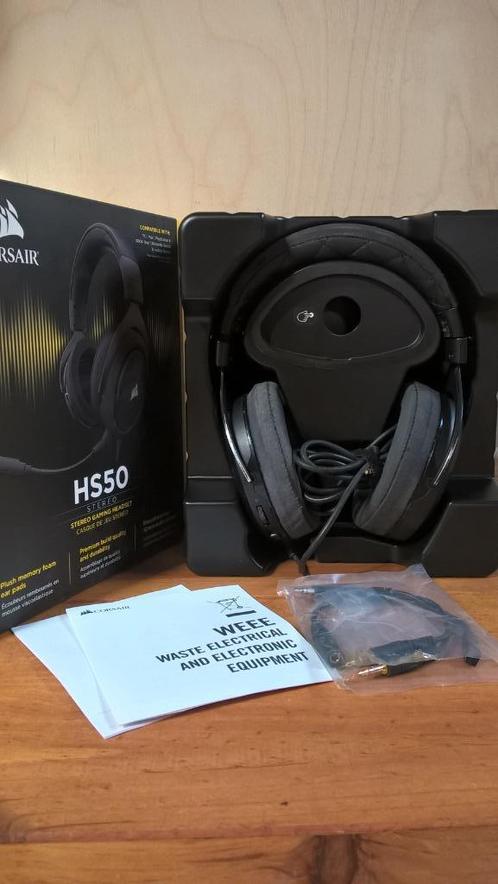 Corsair HS50 Headset, Audio, Tv en Foto, Overige Audio, Tv en Foto, Gebruikt, Ophalen of Verzenden