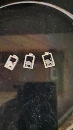 3 hangers, Ophalen of Verzenden, Zilver, Overige materialen