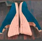 Donkerblauwe suède open teen espadrilles 5th Avenue 38, Zo goed als nieuw, Verzenden, Blauw, Espadrilles of Moccasins