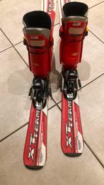 Skiset junior tecno 100 cm + skischoenen mt 31 salomon mt 20, Sport en Fitness, Skiën en Langlaufen, 100 tot 140 cm, Schoenen