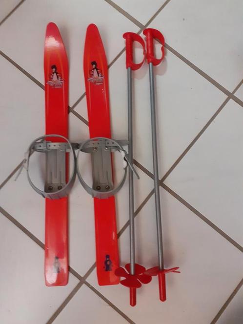 Plastic kinder ski's, Hobby en Vrije tijd, Overige Hobby en Vrije tijd, Zo goed als nieuw, Ophalen of Verzenden