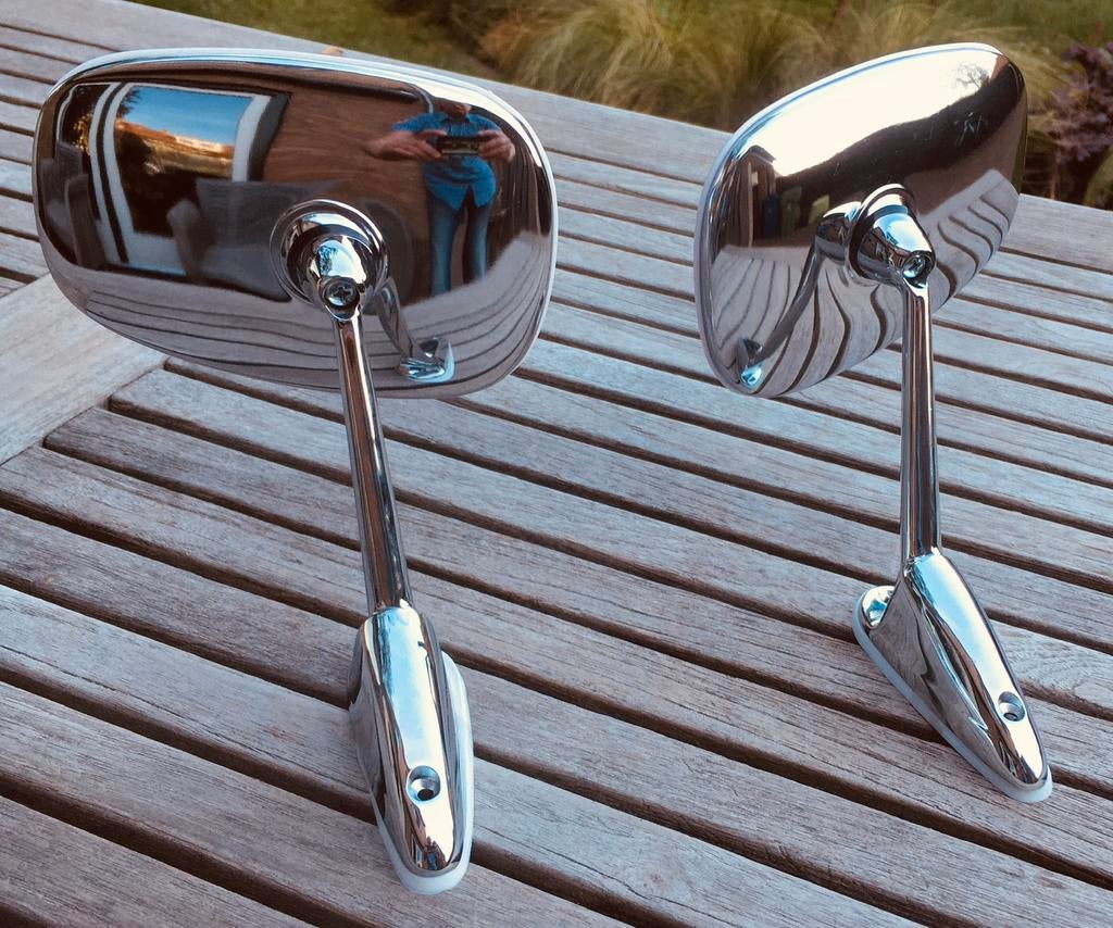 Chrome oldtimer spiegels type Cipa 1, Auto-onderdelen, Ophalen of Verzenden, Nieuw, Opel