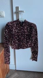 Glitter top roze, Kleding | Dames, Ophalen, Zo goed als nieuw, Lange mouw, Roze