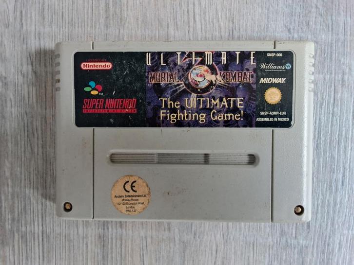 MORTAL KOMBAT ULTIMATE the Ultimate fighting game, Spelcomputers en Games, Games | Nintendo Super NES, Zo goed als nieuw, Vechten
