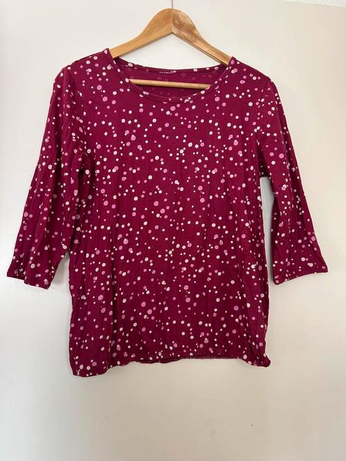 Dames t-shirt merkloos maat 40, Kleding | Dames, T-shirts, Gedragen, Maat 38/40 (M), Paars, Korte mouw, Ophalen of Verzenden