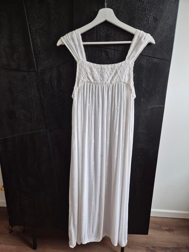 Witte Shabby Chic Nachtjapon - XS, Kleding | Dames, Overige Dameskleding, Nieuw, Ophalen of Verzenden