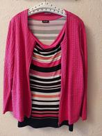 Gerry Weber effen vest en gestreept shirt mt 46, Ophalen of Verzenden, Gedragen, Maat 46/48 (XL) of groter