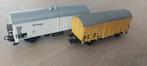 2 Märklin DB gesloten goederenwagens, artnr 4620+4414, Wisselstroom, Wagon, Ophalen of Verzenden, Zo goed als nieuw