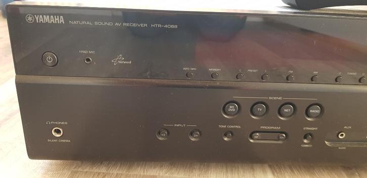 Yamaha HTR-4068 receiver, Audio, Tv en Foto, Versterkers en Receivers, Gebruikt, 5.1, 60 tot 120 watt, Yamaha, Ophalen