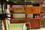 Retro Wandmeubel Jaren 70, Ophalen, Gebruikt, 150 tot 200 cm, 150 tot 200 cm