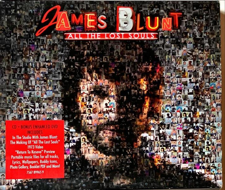James Blunt - All The Lost Souls (cd+dvd), Cd's en Dvd's, Cd's | Pop, Gebruikt, 2000 tot heden, Ophalen of Verzenden
