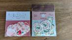 Twee setjes stickers Furukawashiko, Verzenden, Nieuw