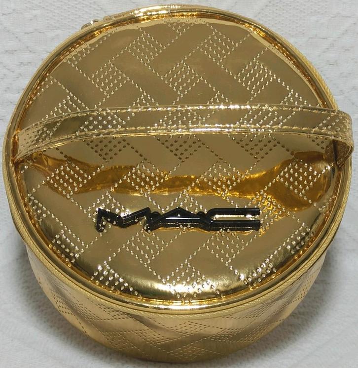 MAC Beautycase Goud, Sieraden, Tassen en Uiterlijk, Toilettassen, Nieuw, Overige kleuren, Verzenden