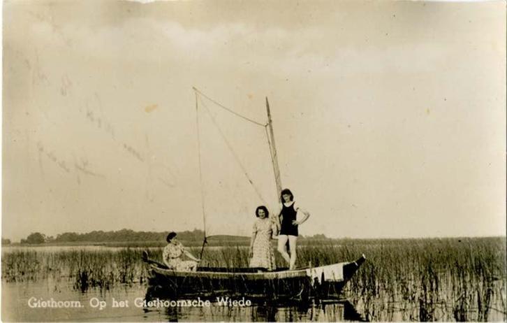BLOKZIJL WANNEPERVEEN GIETHOORN Partij van 9 kaarten., Verzamelen, Ansichtkaarten | Nederland, Overijssel, 1940 tot 1960, Verzenden