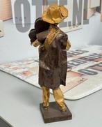 Vintage Mexicaanse Papier-Maché Pop beeldje mexico 35cm, Verzamelen, Beelden en Beeldjes, Ophalen of Verzenden, Zo goed als nieuw