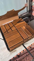 Ikea runnen houten tegels, Tuin en Terras, Tegels en Klinkers, Ophalen of Verzenden, Nieuw, Hout, Terrastegels