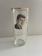 Herdenkings Glas voor President John F. Kennedy, Ophalen of Verzenden, Gebruikt
