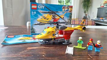 Lego City 60179: ambulancehelipkopter beschikbaar voor biedingen