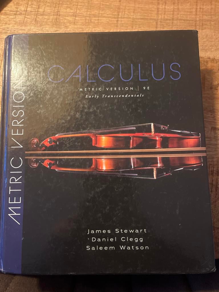 Calculus Metric Version 9E - James Stewart, Boeken, Studieboeken en Cursussen, Ophalen of Verzenden, Beta, Zo goed als nieuw, HBO