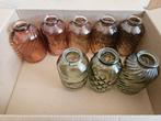 Kleine vaasjes, Huis en Inrichting, Woonaccessoires | Vazen, Ophalen of Verzenden, Zo goed als nieuw, Glas, Minder dan 50 cm