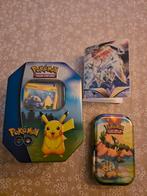 Pokemon Kaarten Stapel + Bewaarkistjes & Mapje, Ophalen of Verzenden, Gebruikt, Meerdere kaarten