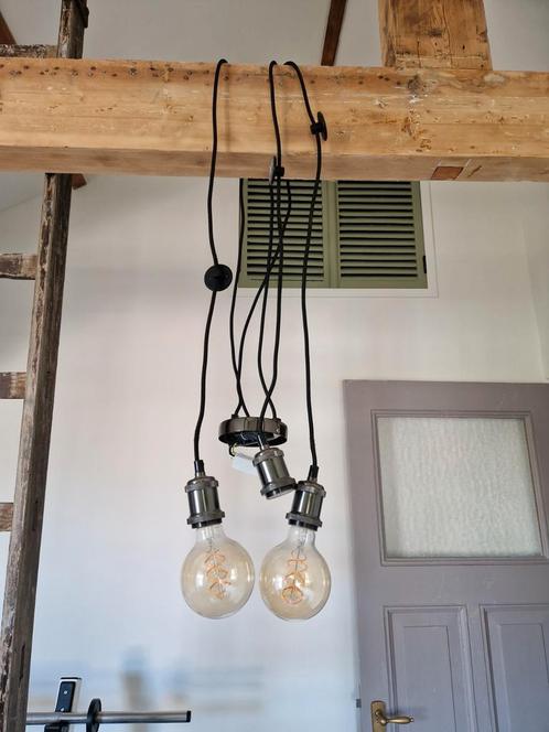 Moderne Fuga Hanglampenset (3 stuks), Huis en Inrichting, Lampen | Hanglampen, Zo goed als nieuw, Minder dan 50 cm, Ophalen