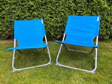 Twee camping stoelen van Eurotrail beschikbaar voor biedingen