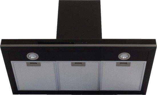 NIEUWE 90cm ZWARTE BLOKSCHOUW AFZUIGKAP voor 200,00?, Doe-het-zelf en Verbouw, Ventilatie en Afzuiging, Nieuw, Afzuiger, Ophalen