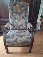 Gemakkelijke fauteuil - Klassiek Design, Hout, Gebruikt, Klassiek, 75 tot 100 cm