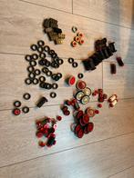 Lego vintage wielen rood wit, Gebruikt, Ophalen of Verzenden, Lego