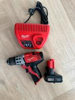 Milwaukee Boor Schroefmachine C12 DD-22C, Doe-het-zelf en Verbouw, Ophalen of Verzenden, Zo goed als nieuw, Boor- en Schroefmachine