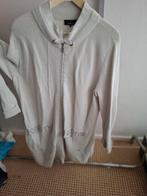 Vest met rits monari- Maat 44, Maat 38/40 (M), Wit, Ophalen of Verzenden, Onbekend