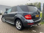 Mercedes-Benz M-Klasse 3.0 CDI Ml300 4MATIC AUT 2010 Leer, Auto's, Automaat, Navigatiesysteem, Zwart, 2987 cc