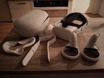 Oculus Quest 2 64GB + Kiwi Elite Strap + Accessoires, Spelcomputers en Games, Virtual Reality, Ophalen of Verzenden, Gebruikt