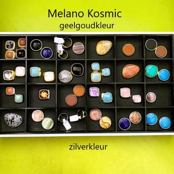 NIEUW:Melano KOSMIC Stenen,Ringen,Armband,Zilver-Geelgoudkle beschikbaar voor biedingen