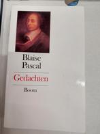 Blaise Pascal - Gedachten (Boom), Ophalen of Verzenden, Zo goed als nieuw, Wijsbegeerte of Ethiek, Blaise Pascal