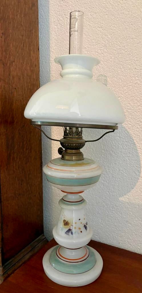 Vintage petroleum / olielamp, Ophalen