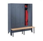 Kleedkamer locker met bank, Huis en Inrichting, Kasten | Lockerkasten, Ophalen, Nieuw