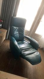 Hukla relax fauteuil, Ophalen, Gebruikt, Leer, 75 tot 100 cm