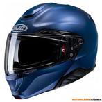 HJC RPHA 91 Systeemhelm, Mat Blauw, Motoren, Ophalen of Verzenden, Nieuw met kaartje