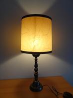 Lamp met tinnen voet., Huis en Inrichting, Ophalen, 50 tot 75 cm, Semi klassiek, Metaal