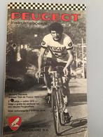 Peugeot instructieboekje racefiets 1976, Overige merken, Minder dan 10 versnellingen, Gebruikt, Staal