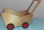 Vintage houten stevige duwkar., Ophalen, Gebruikt
