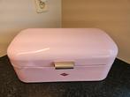 Retro Wesco Broodtrommel - Nieuwstaat Roze, Ophalen of Verzenden
