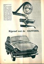 Autokampioen test Daffodil 1961, Boeken, Auto's | Folders en Tijdschriften, Ophalen of Verzenden, Gelezen, Overige merken